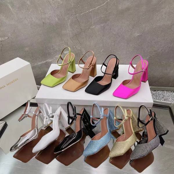 Amina Muaddi Shoes ANS00071 Heel 9.5CM